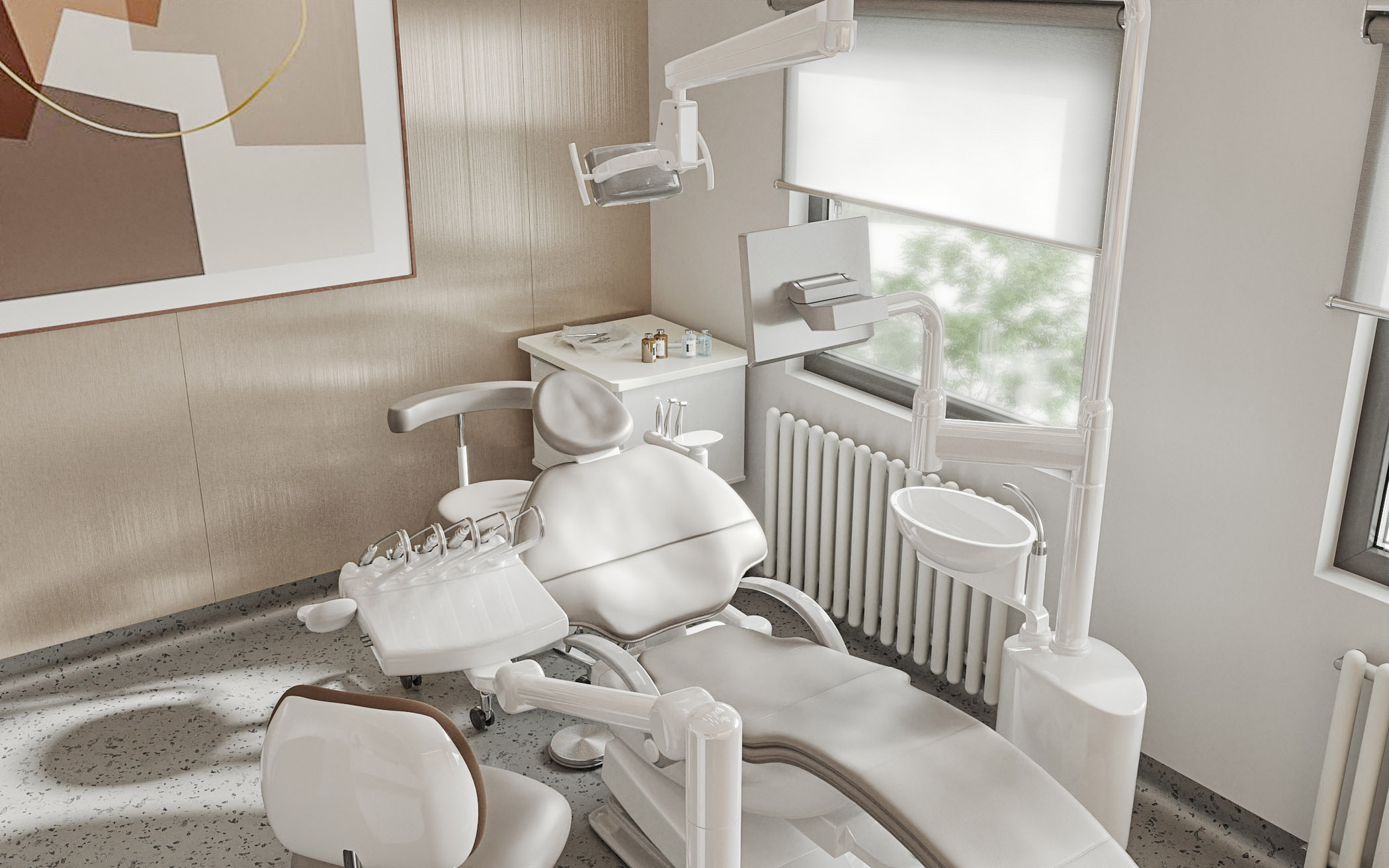 Кабинет стоматолога. Вид 1